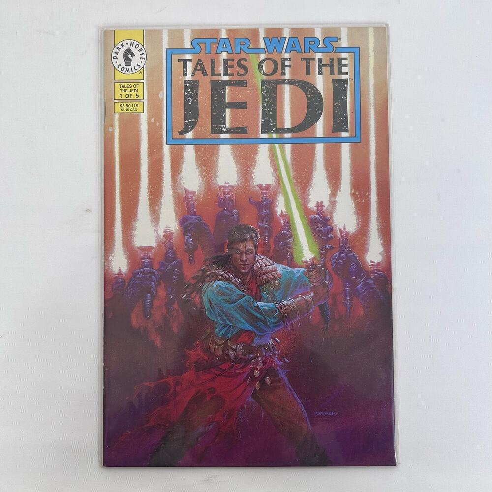 Star Wars Tales Of The Jedi #1‎ 1st Ulic Qel-Droma (1993, Dark Horse Comics)